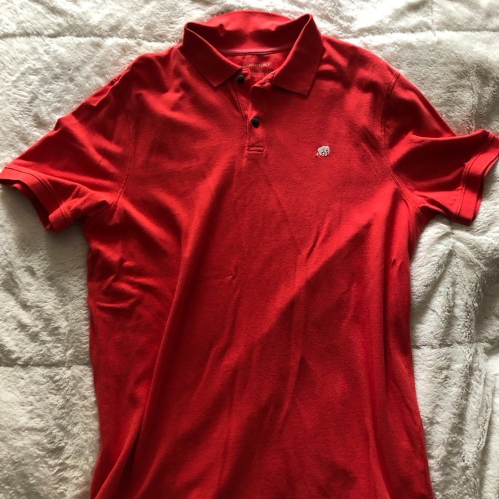 Banana Republic Standard Fit Pique Polo